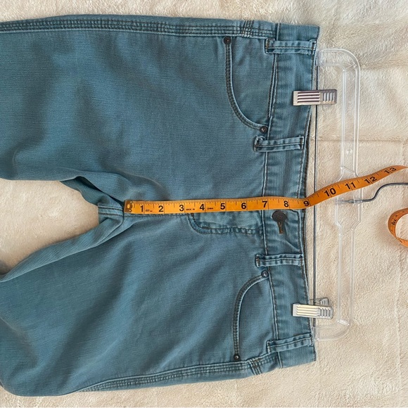 a1983-B3 - Free People - Size 27 Woman Bottoms ~ Jeans & Blue Color, Green - Picture 6 of 11